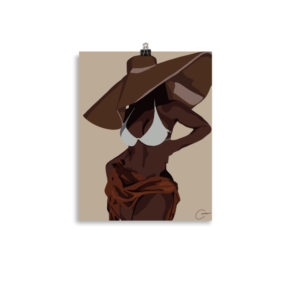 Beach Babe Print