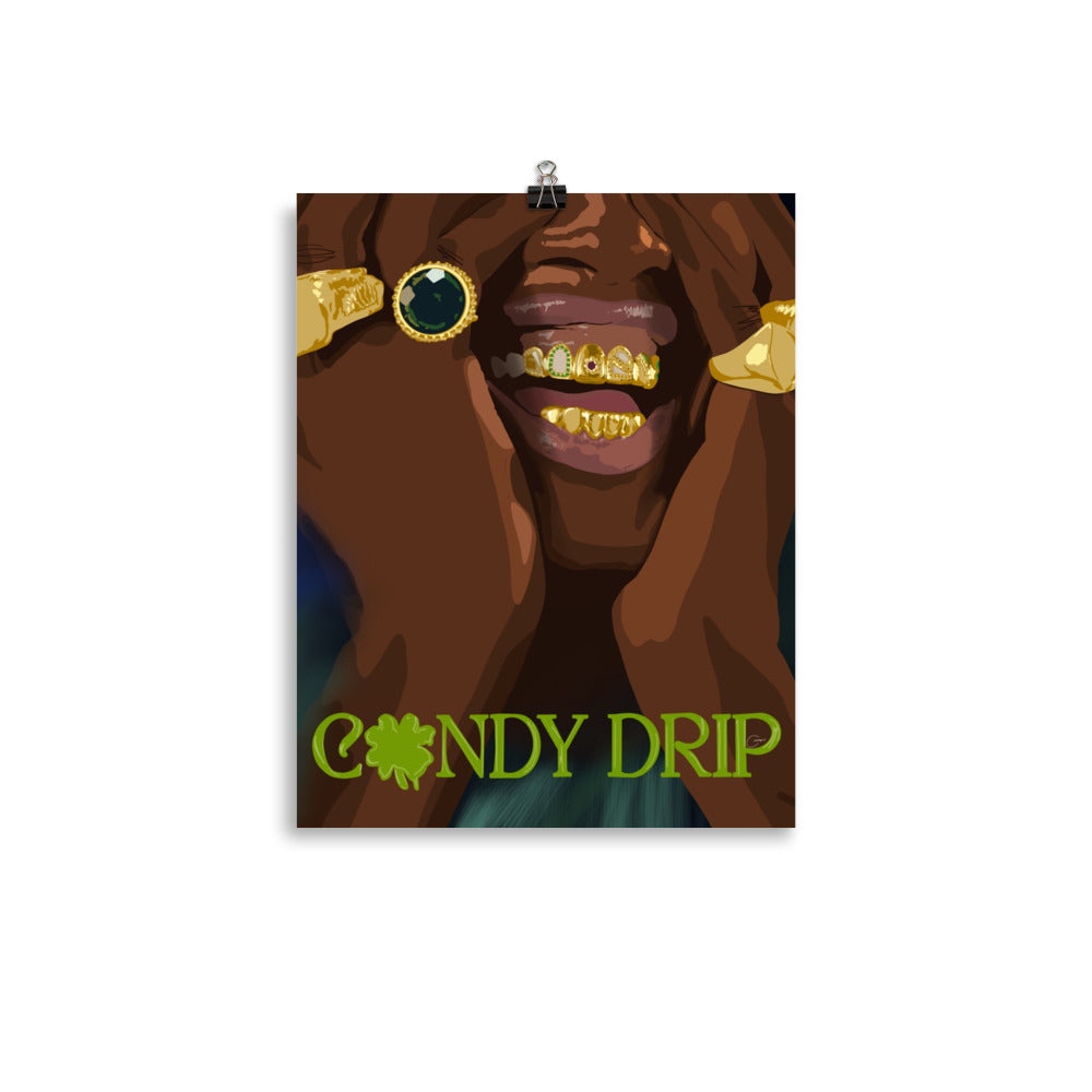 Candy Drip Print