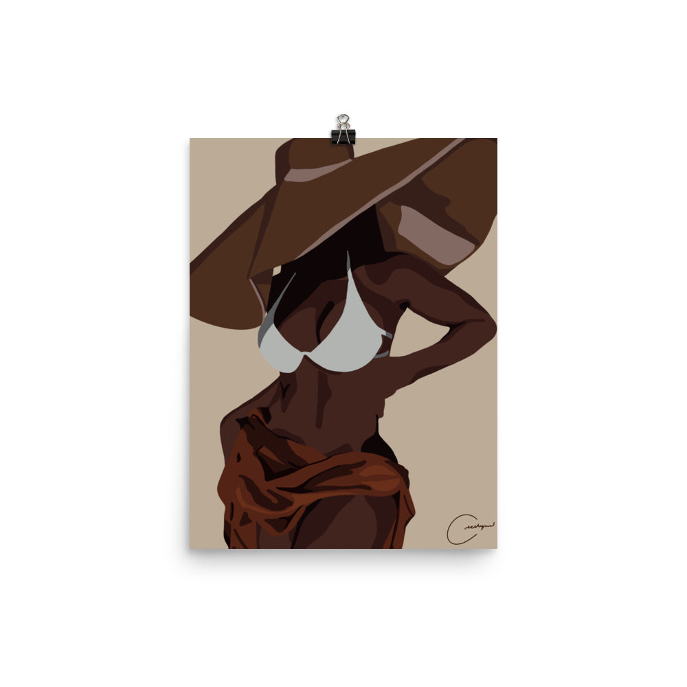Beach Babe Print