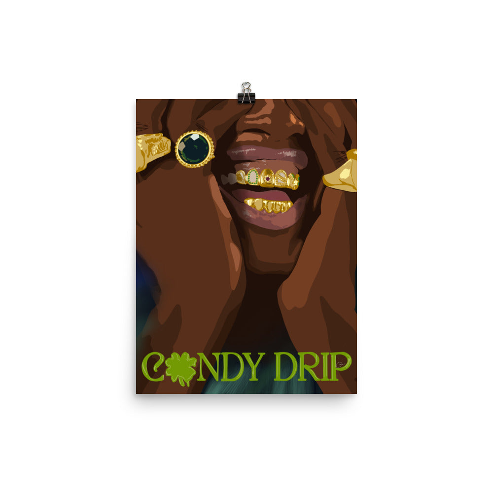 Candy Drip Print