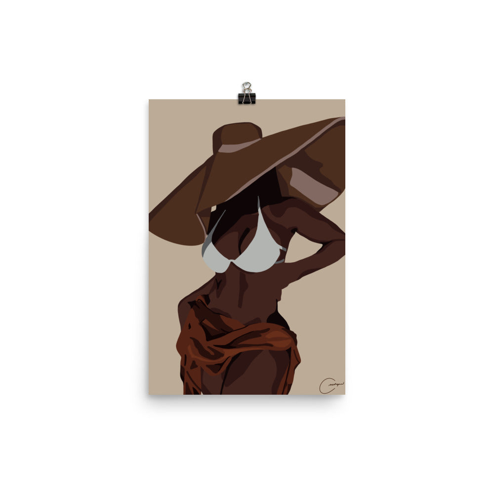 Beach Babe Print