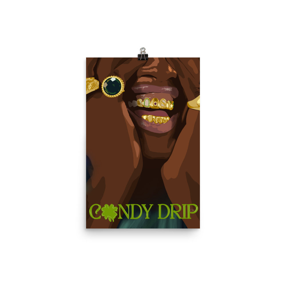 Candy Drip Print