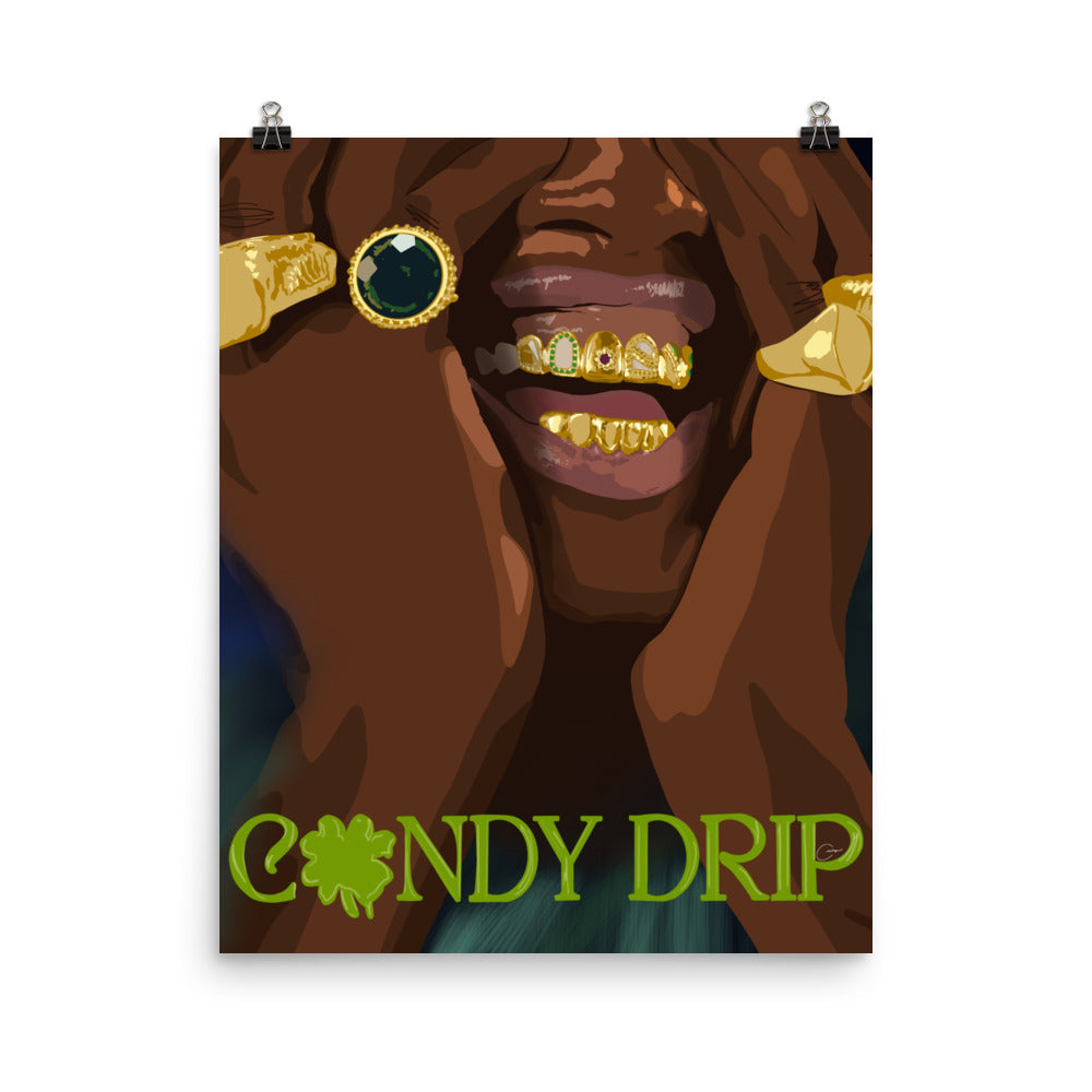 Candy Drip Print