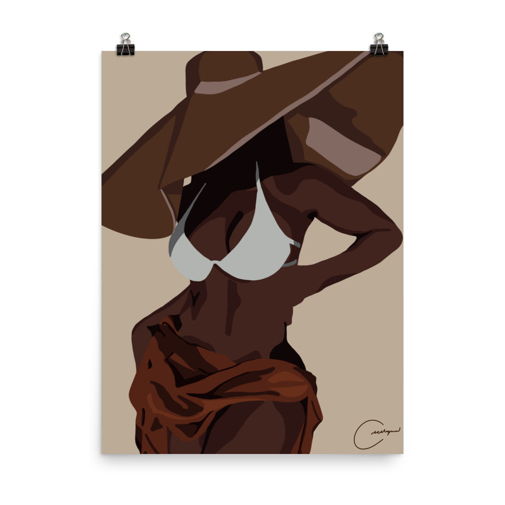 Beach Babe Print