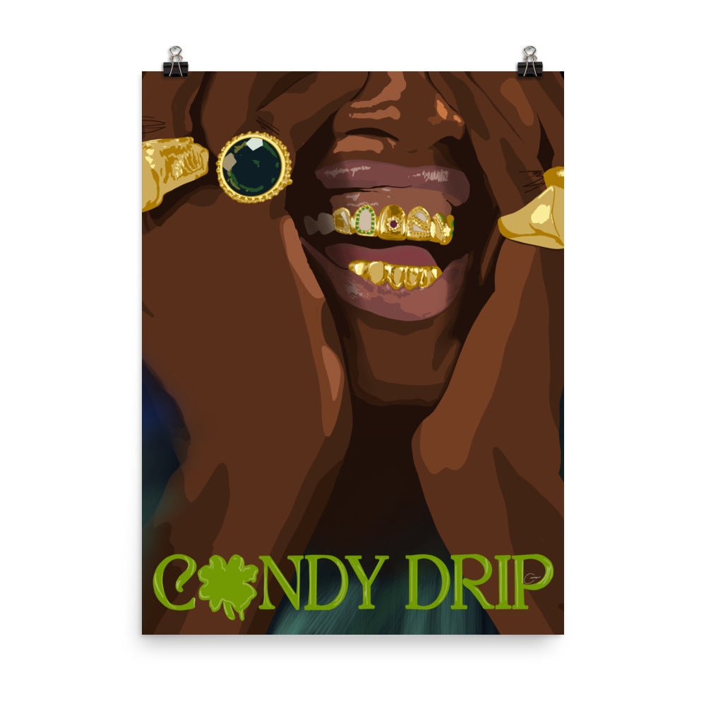 Candy Drip Print