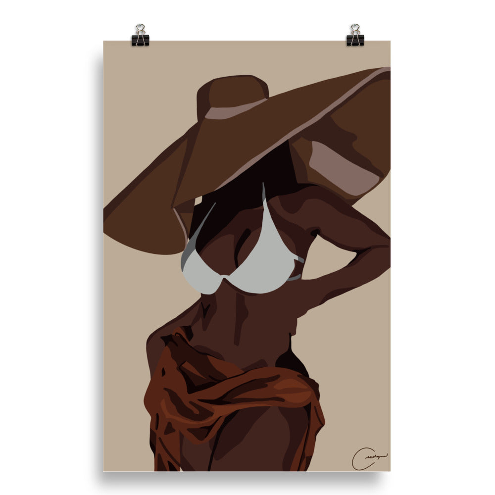Beach Babe Print