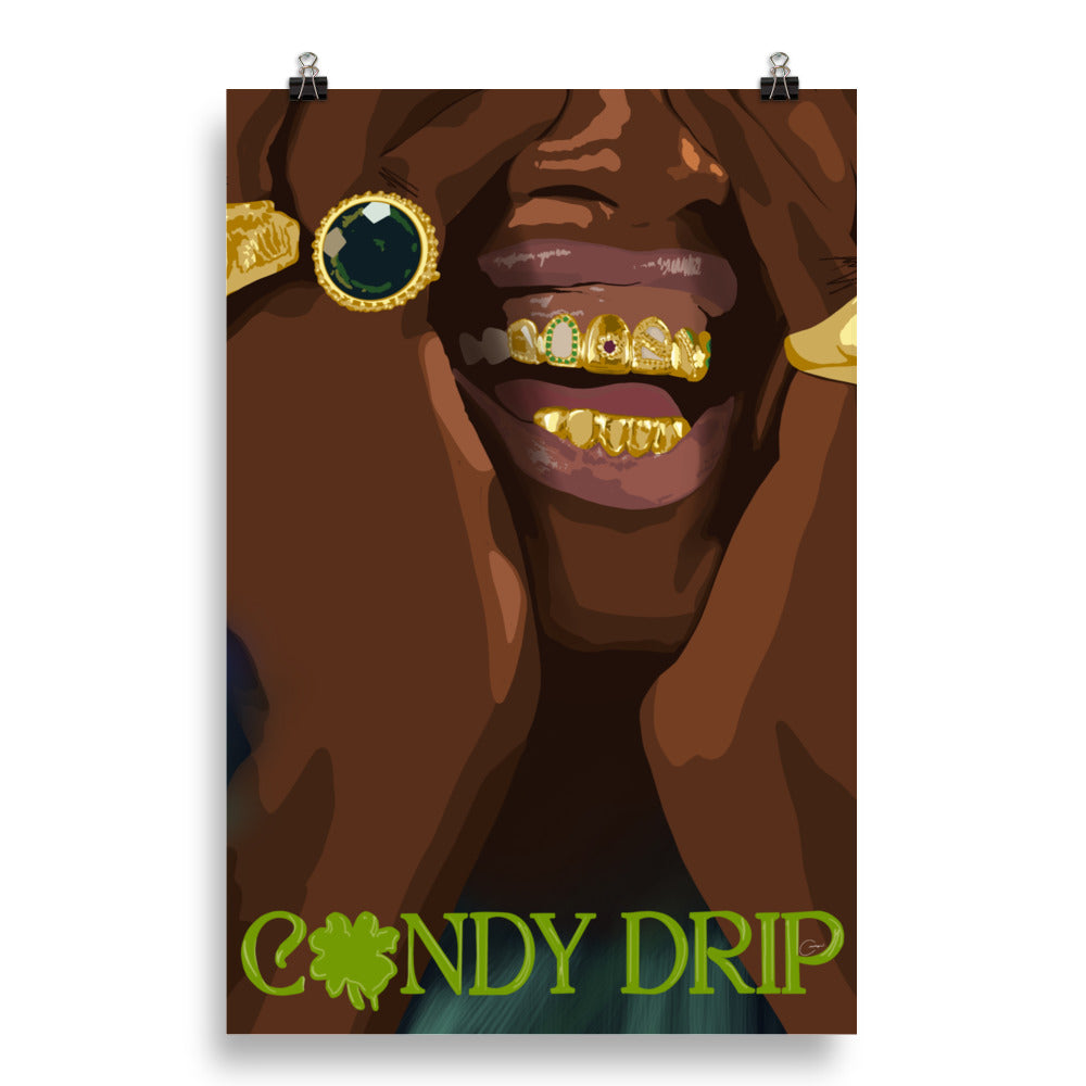 Candy Drip Print