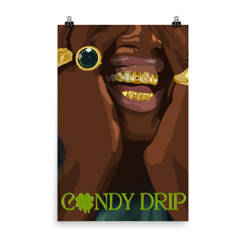 Candy Drip Print