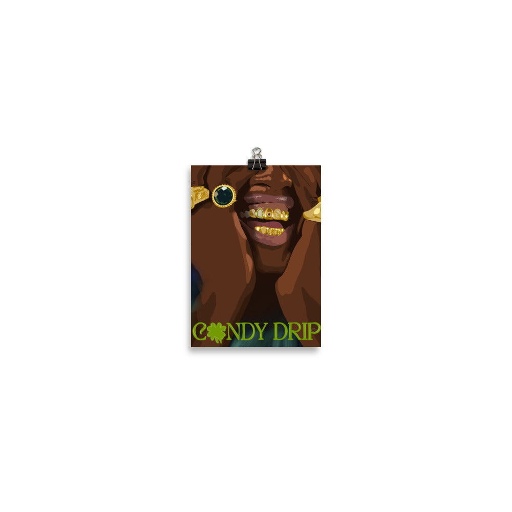 Candy Drip Print
