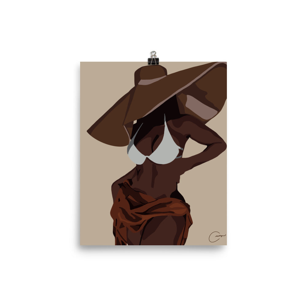 Beach Babe Print
