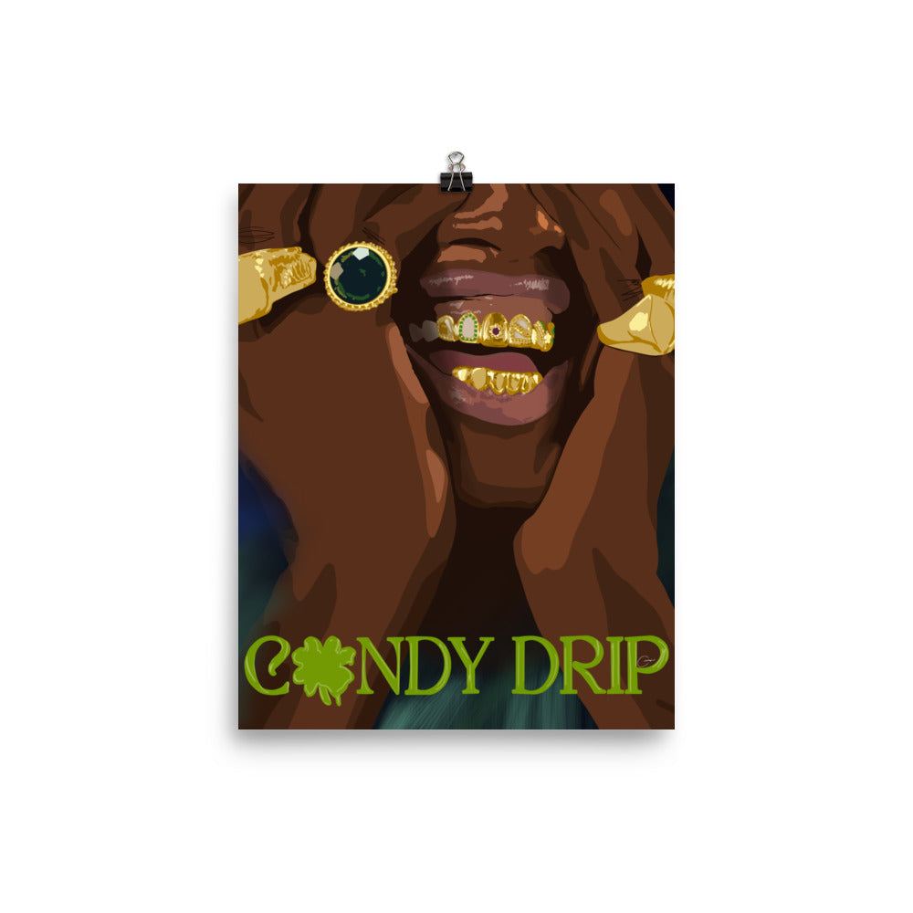 Candy Drip Print