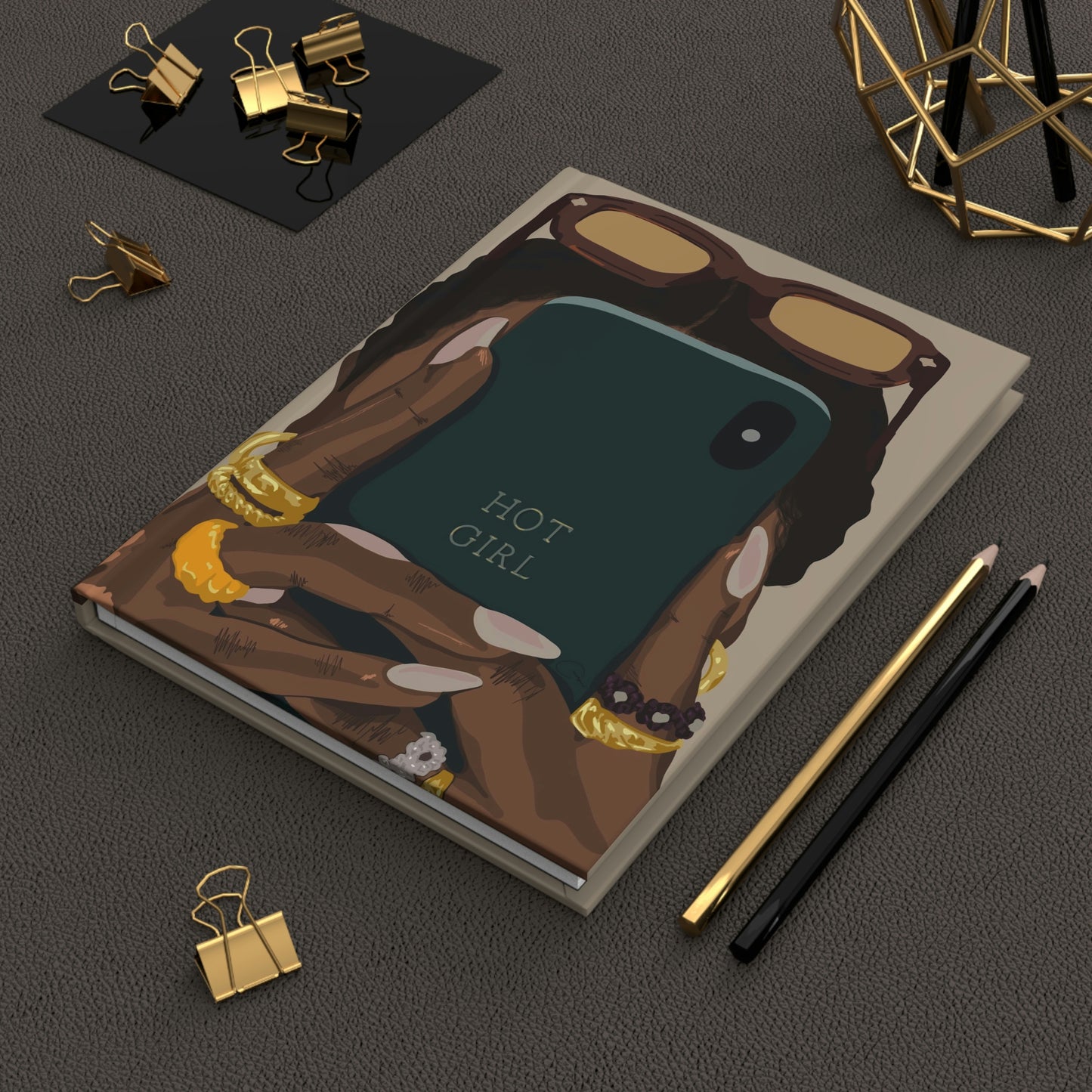 Hot Girl Notebook