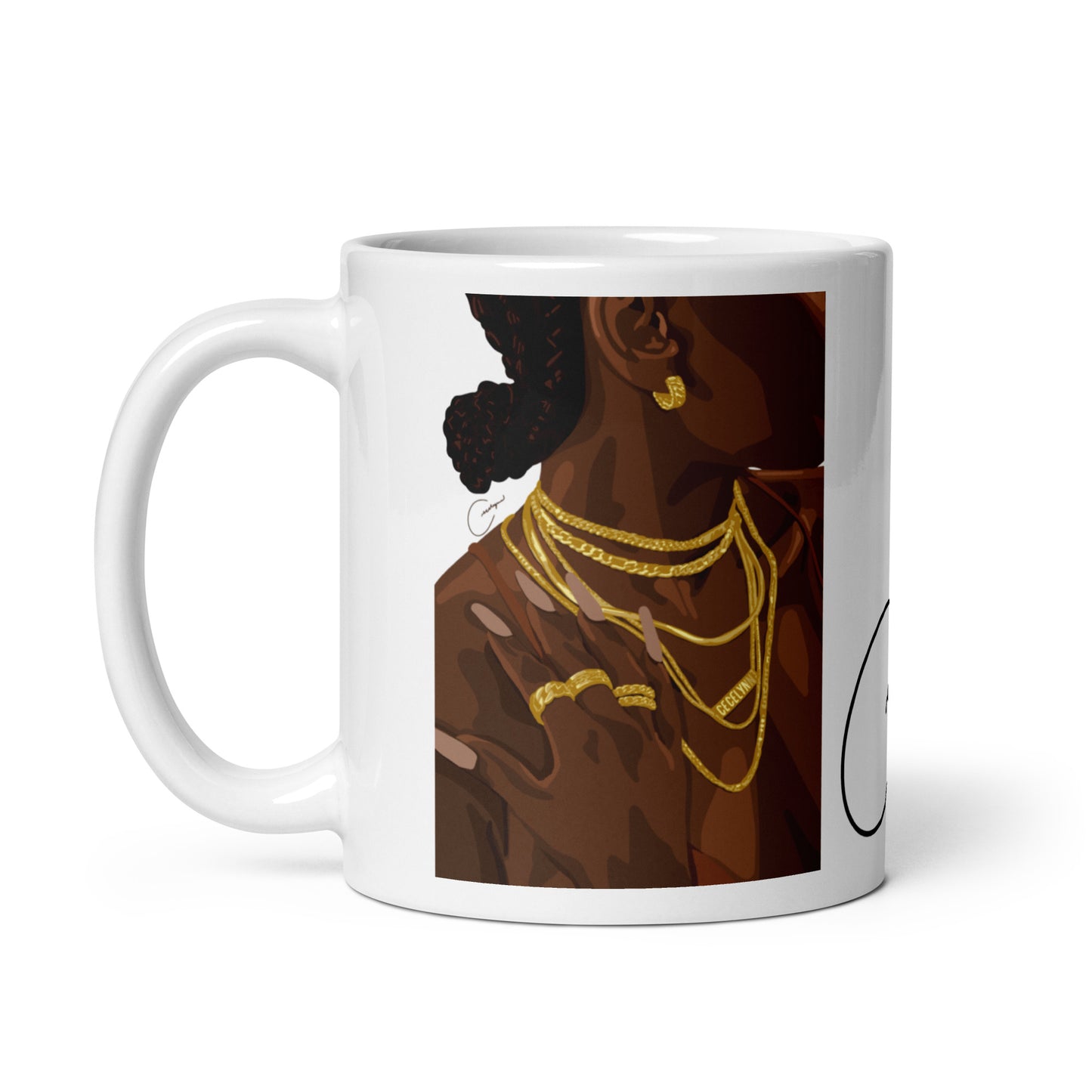 Dripped In Gold Mug