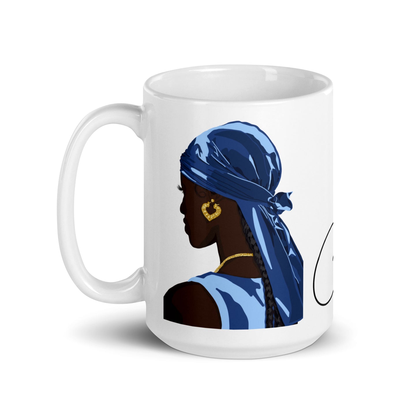 Blue Durag Mug