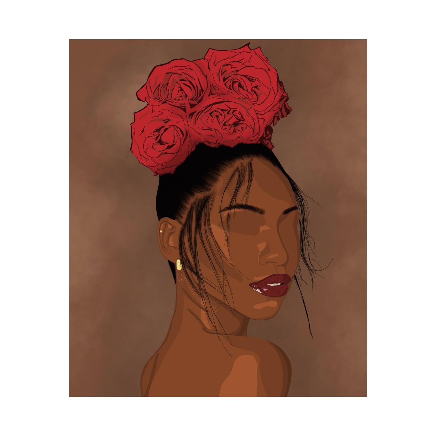 Rose in Harlem Print