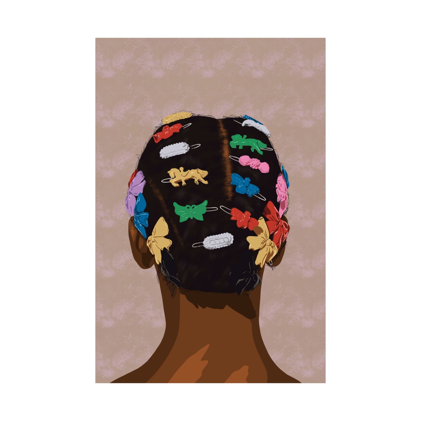 Barrettes Print