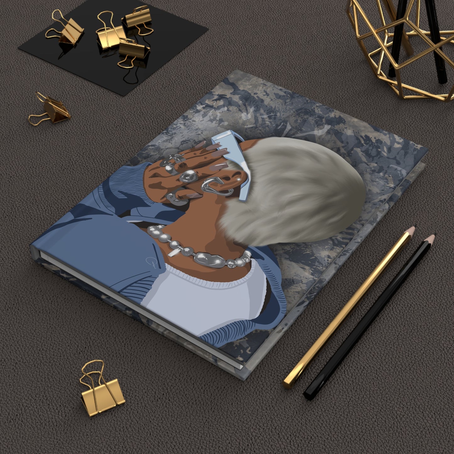 Silver Babe Notebook