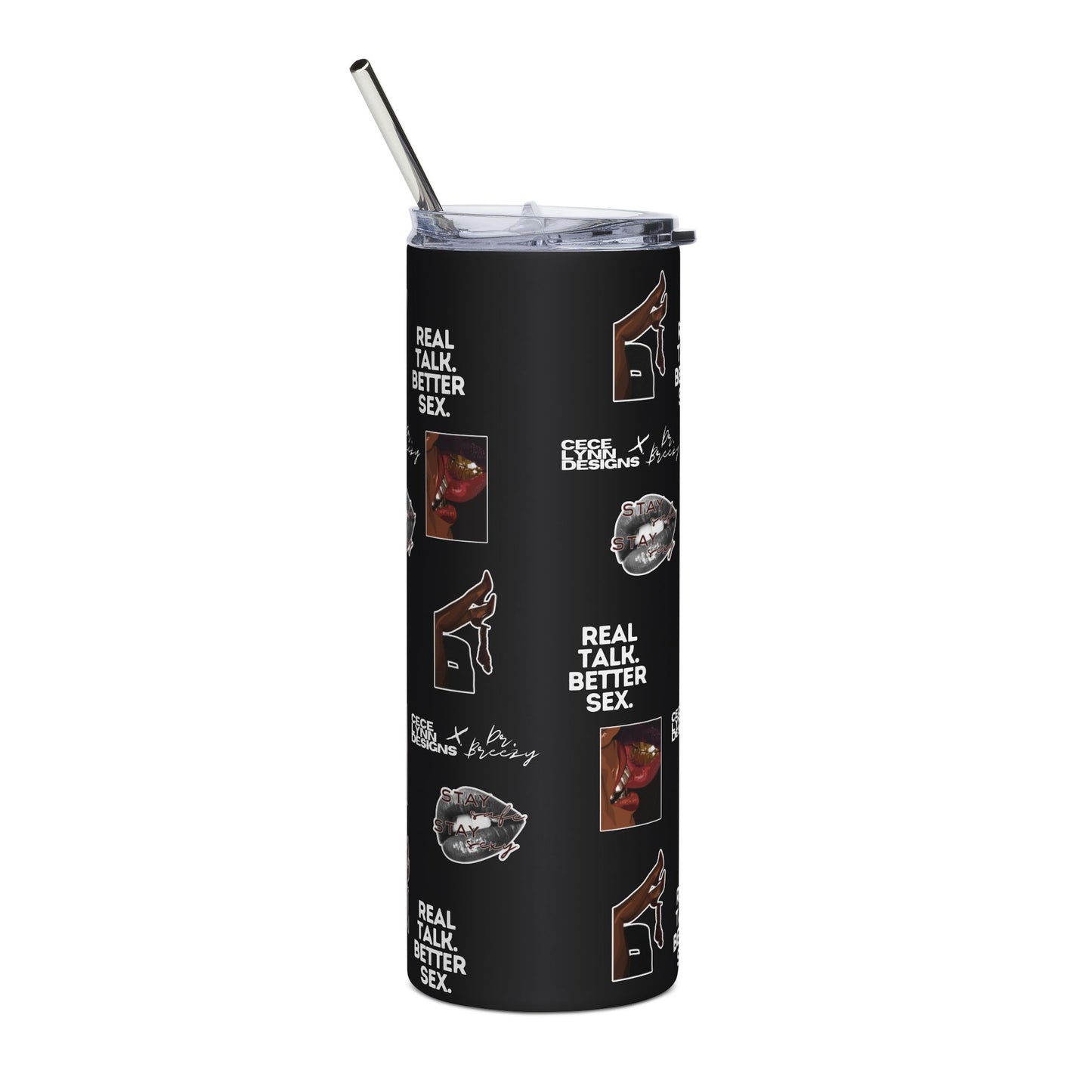 CeceLynnDesigns x Dr. Breezy 20oz Stainless Steel Tumbler