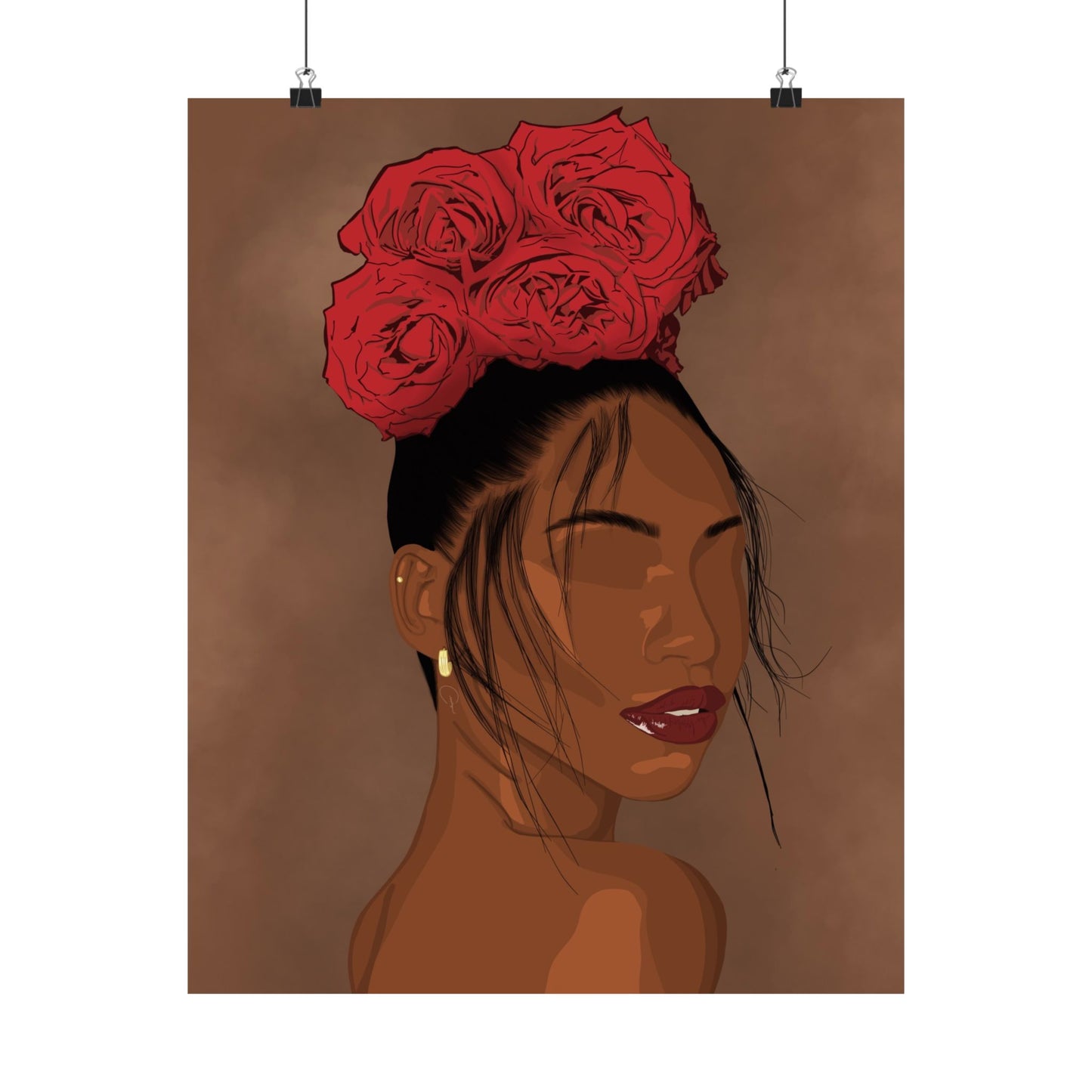 Rose in Harlem Print