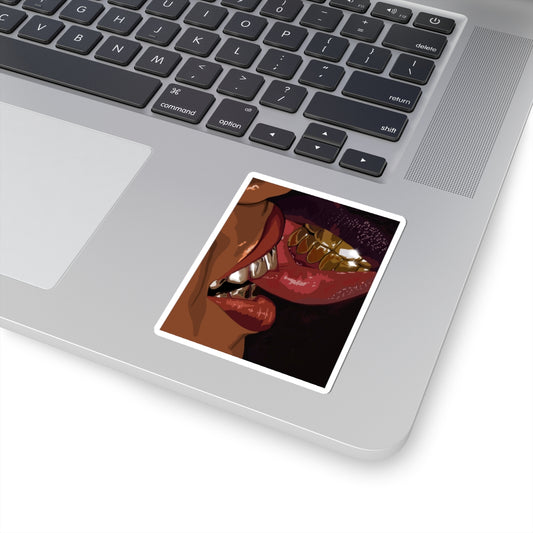 CeceLynnDesigns x Dr. Breezy Real Talk Kiss-Cut Sticker