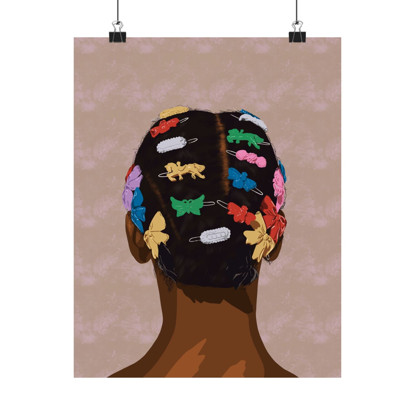 Barrettes Print