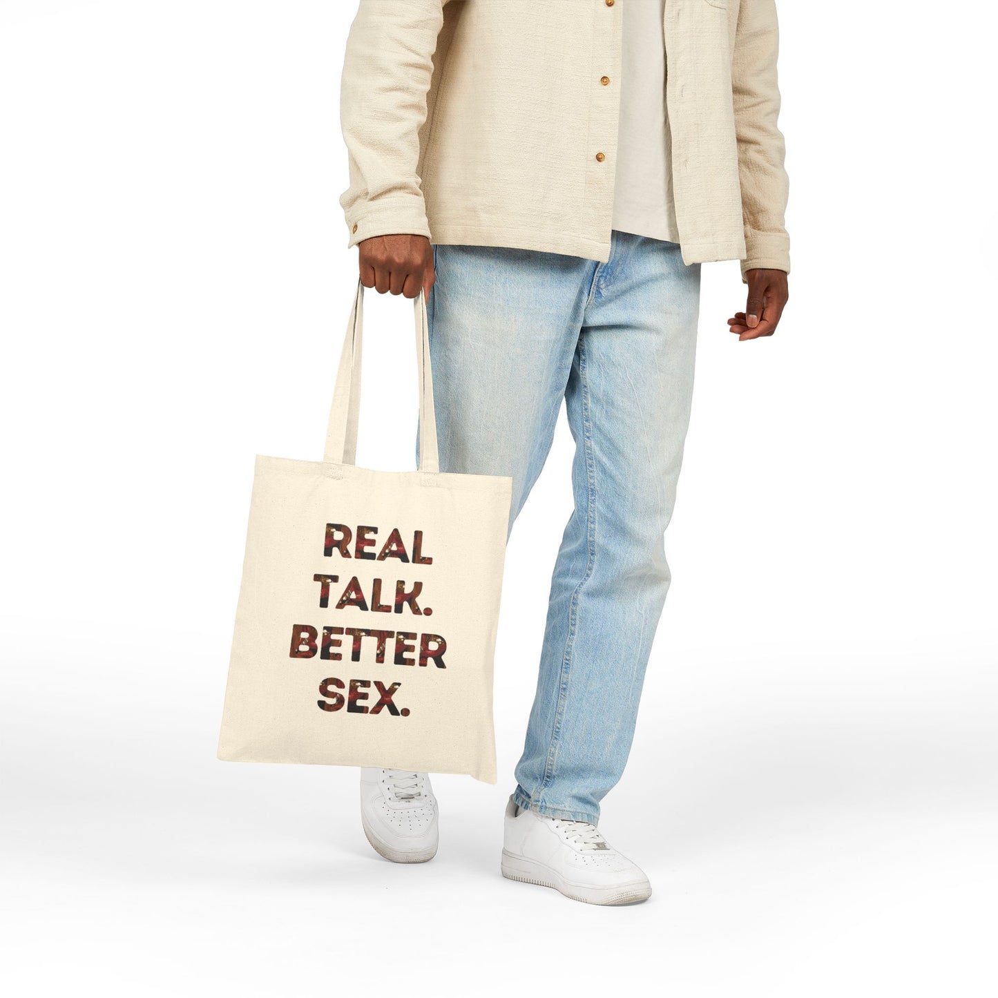 CeceLynnDesigns x Dr. Breezy Real Talk Tote Bag