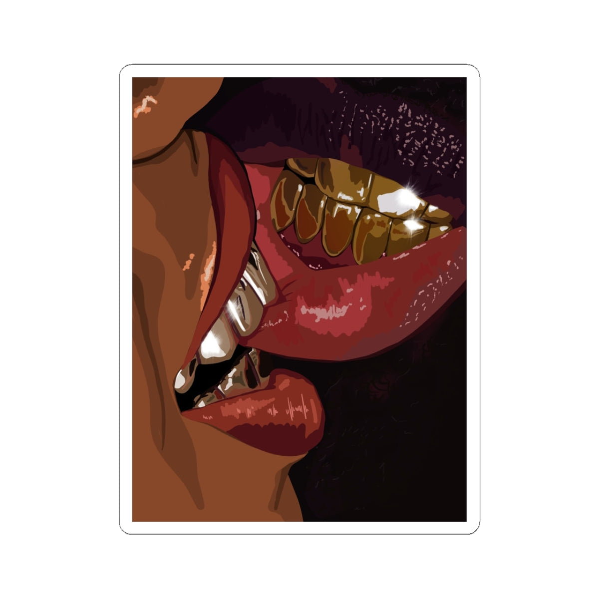CeceLynnDesigns x Dr. Breezy Real Talk Kiss-Cut Sticker