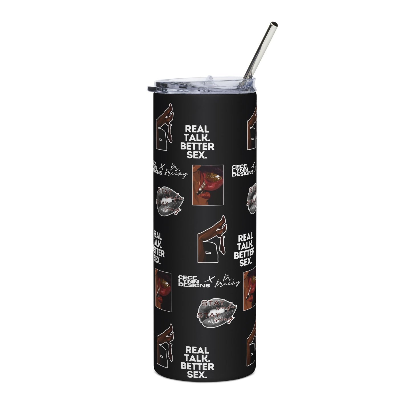 CeceLynnDesigns x Dr. Breezy 20oz Stainless Steel Tumbler