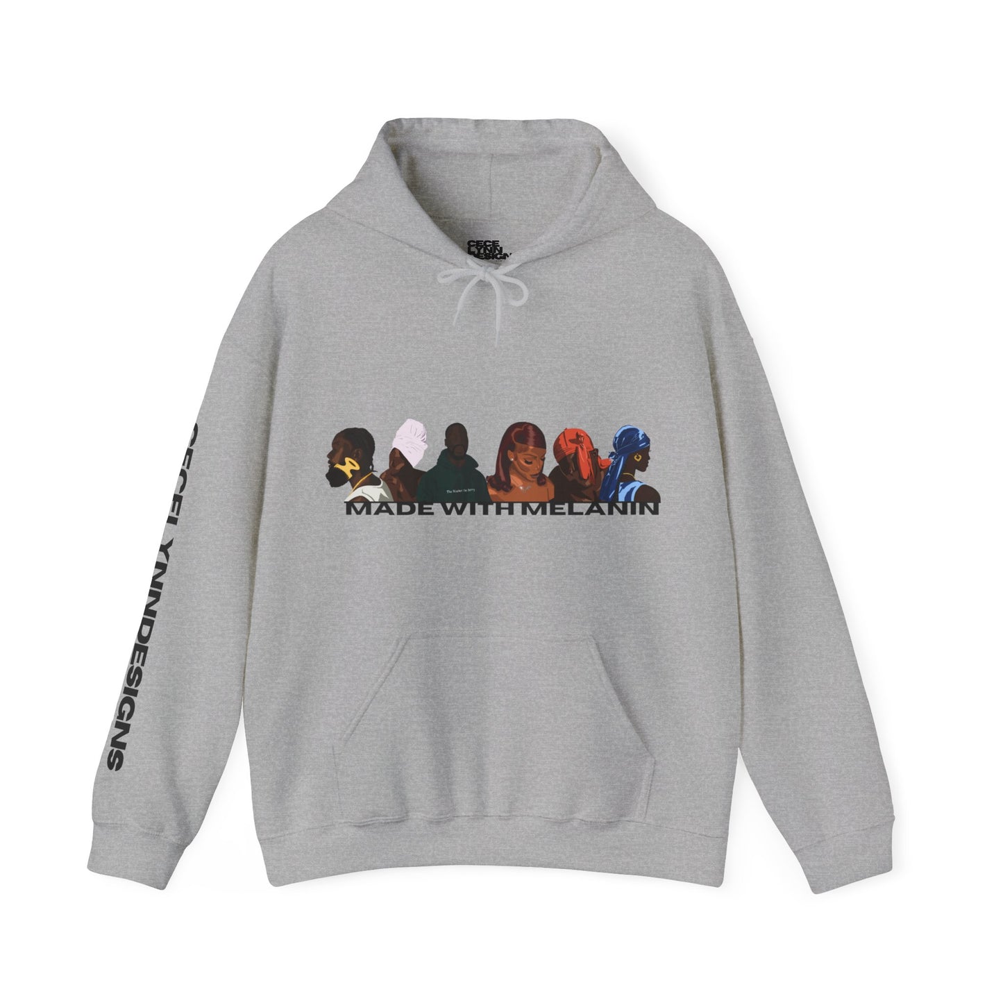 Made With Melanin Unisex Heavy Blend™ Hooded Sweatshirt