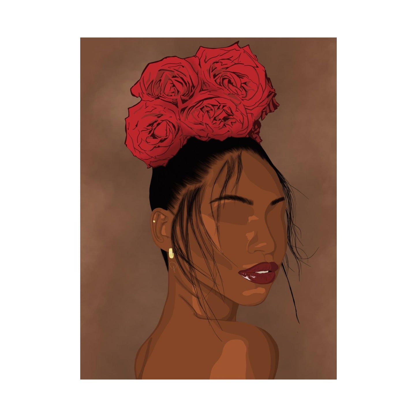 Rose in Harlem Print