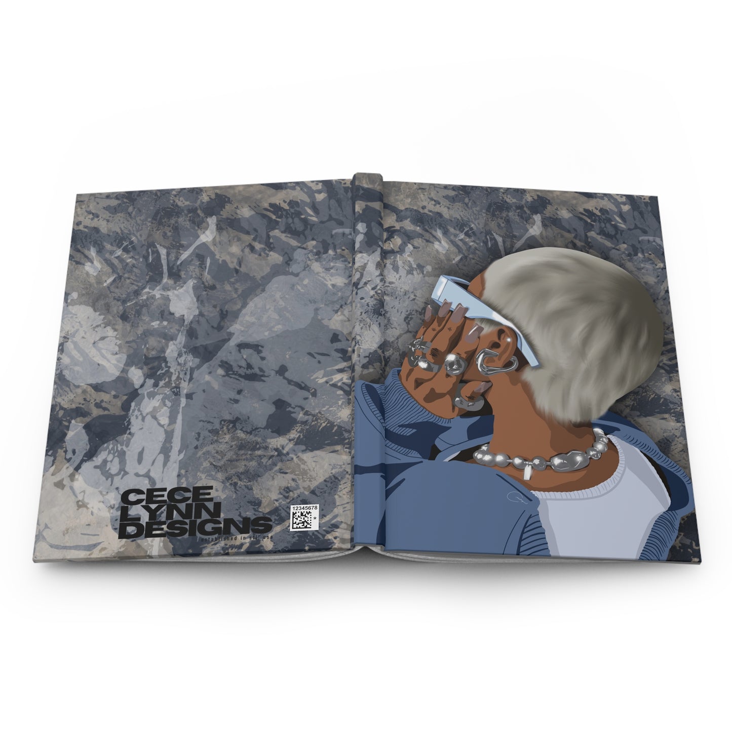 Silver Babe Notebook