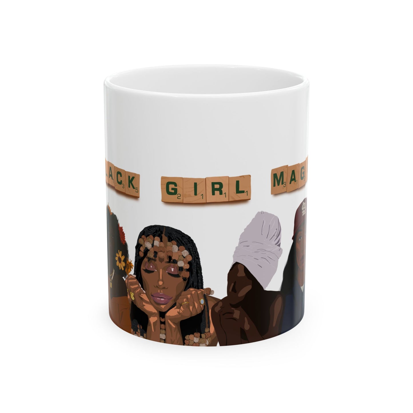 Black Girl Magic Mug, (11oz, 15oz)