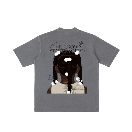 Little Girl Drop Shoulder T-shirt (Mens)