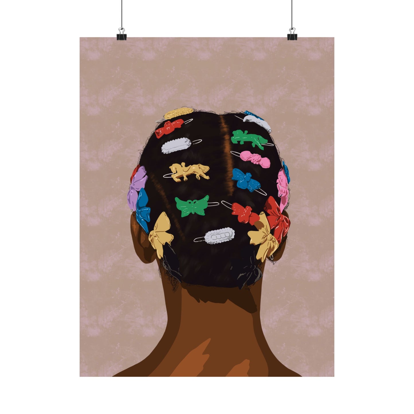 Barrettes Print