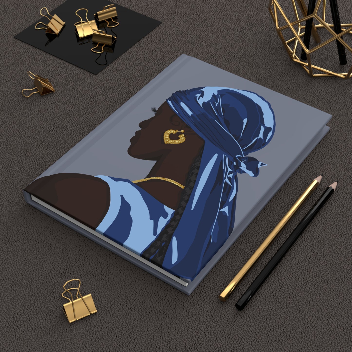 (NEW) Blue Durag Notebook