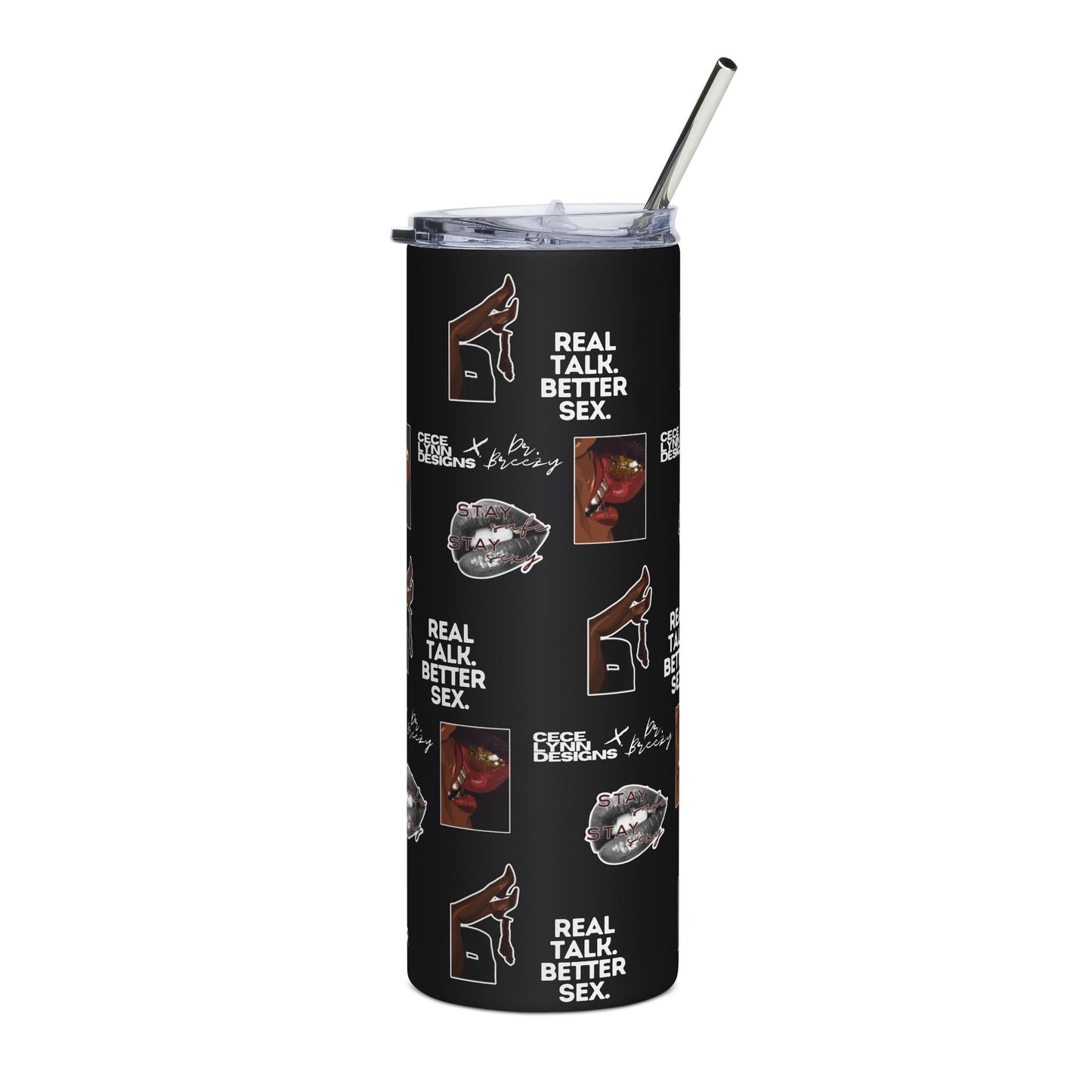 CeceLynnDesigns x Dr. Breezy 20oz Stainless Steel Tumbler
