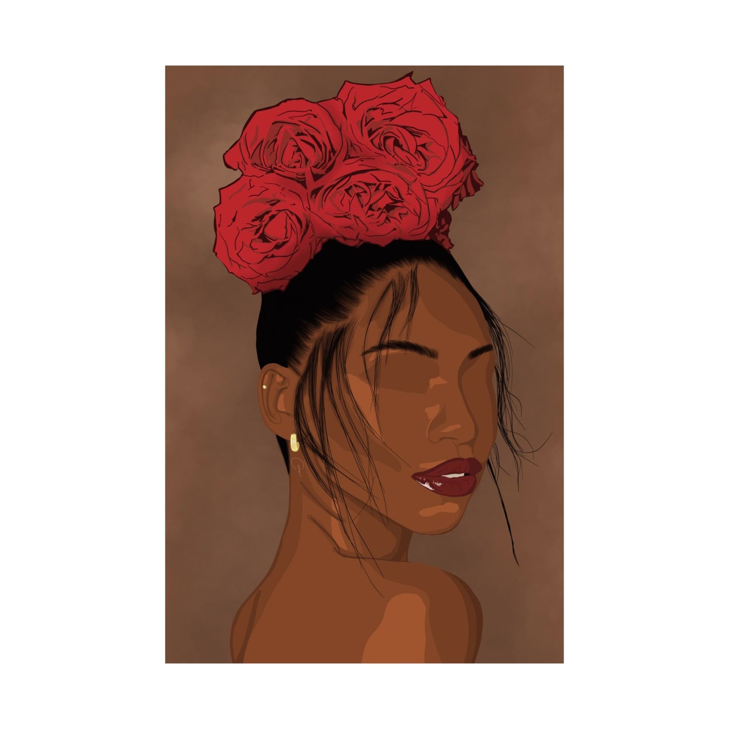 Rose in Harlem Print