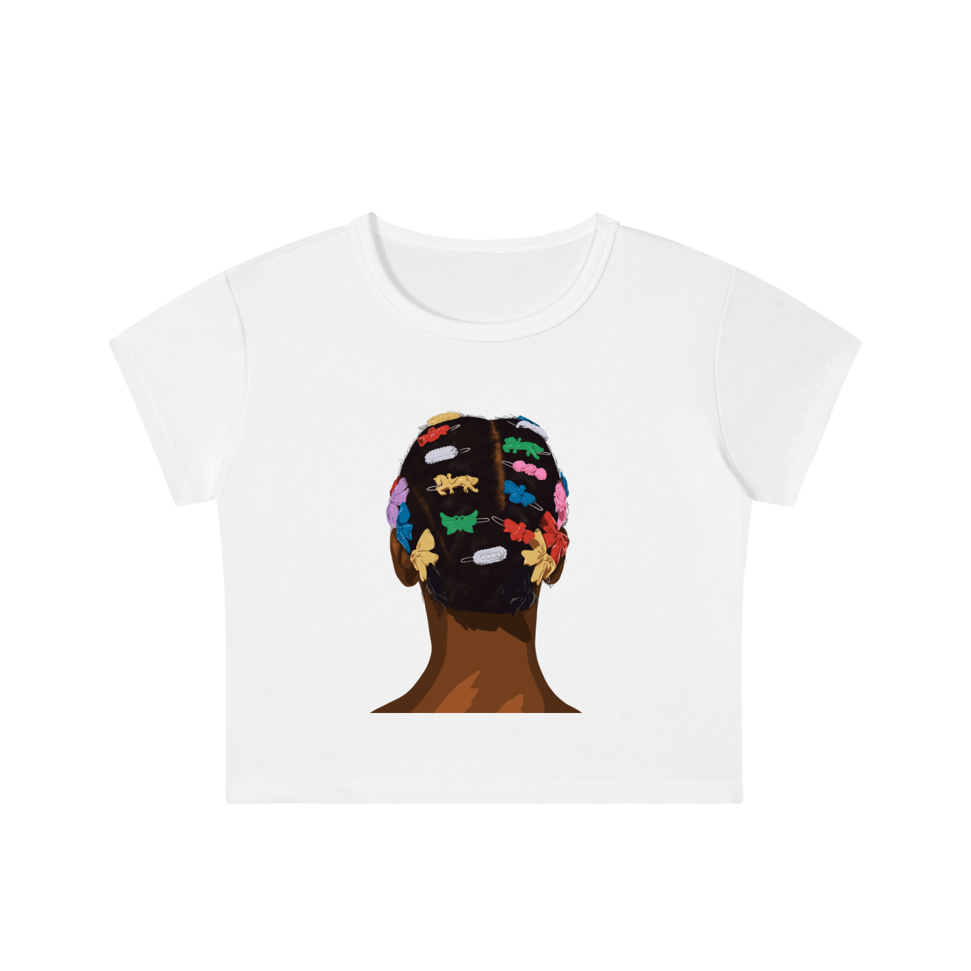 Barrettes Snow Washed Crop Top (Womens)
