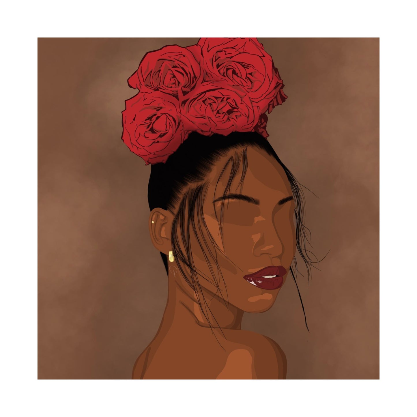 Rose in Harlem Print