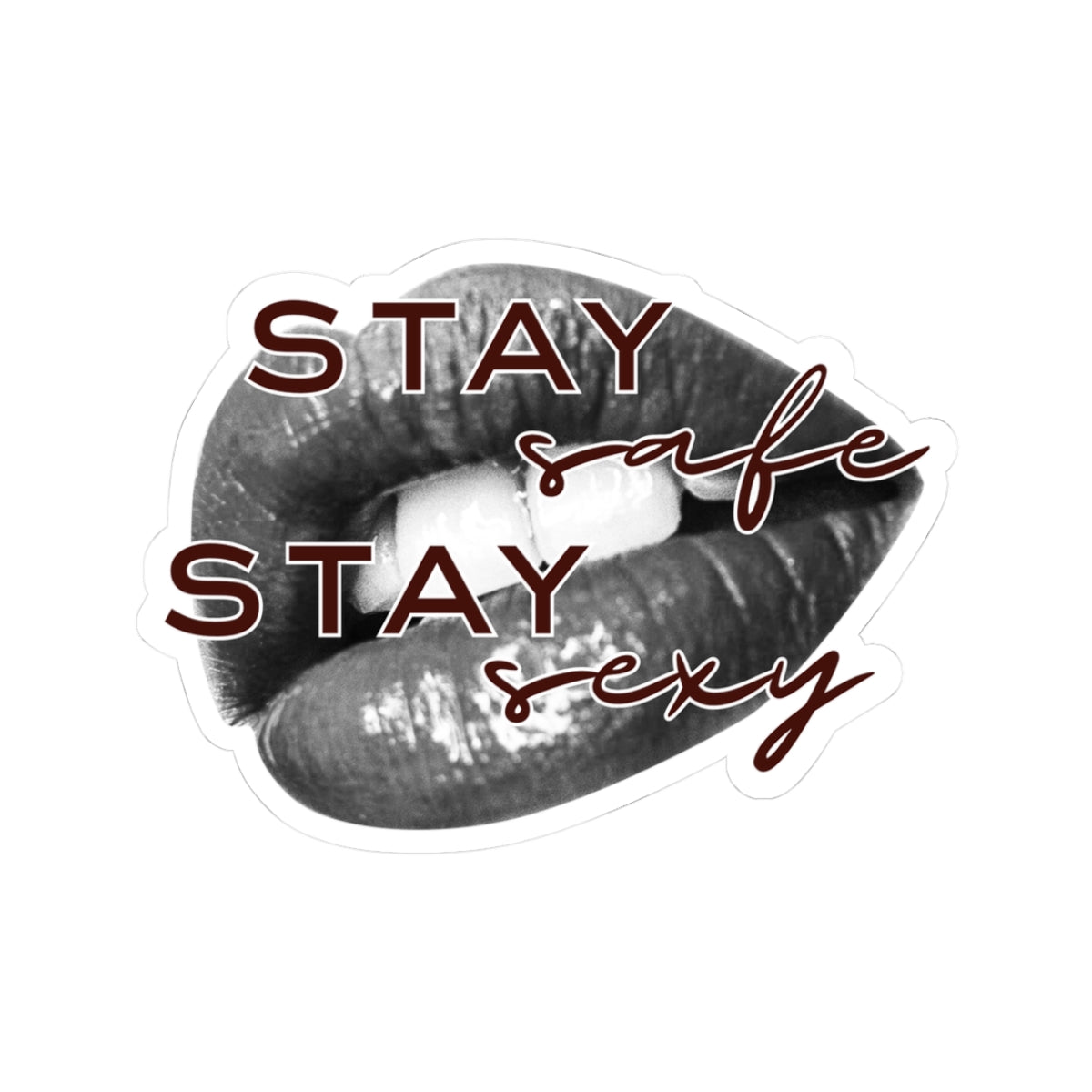 CeceLynnDesigns x Dr. Breezy Stay Safe Kiss-Cut Sticker