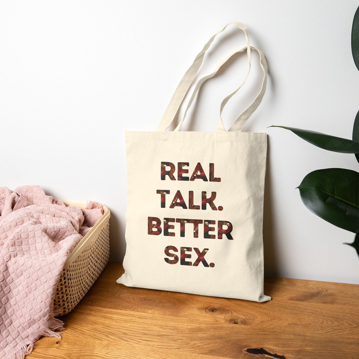 CeceLynnDesigns x Dr. Breezy Real Talk Tote Bag