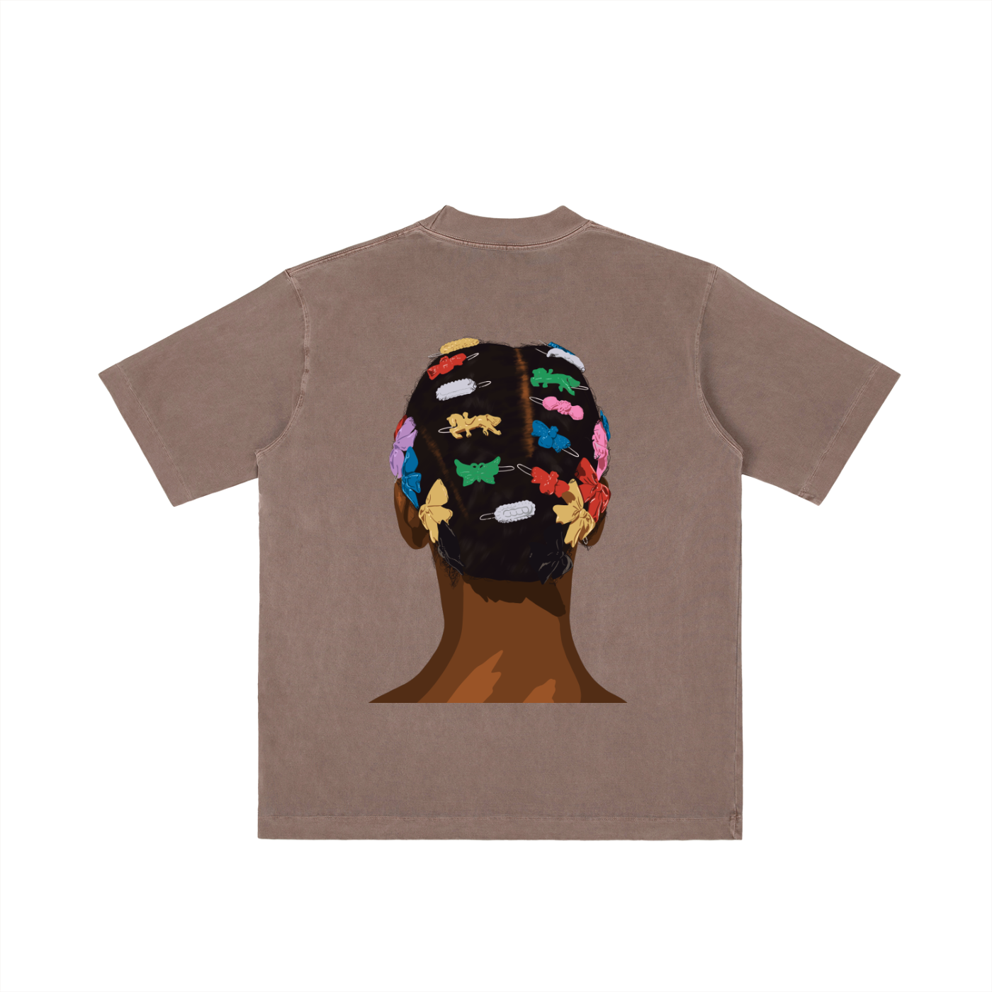 Barrettes Vintage Wash Drop Shoulder T-shirt (Mens)