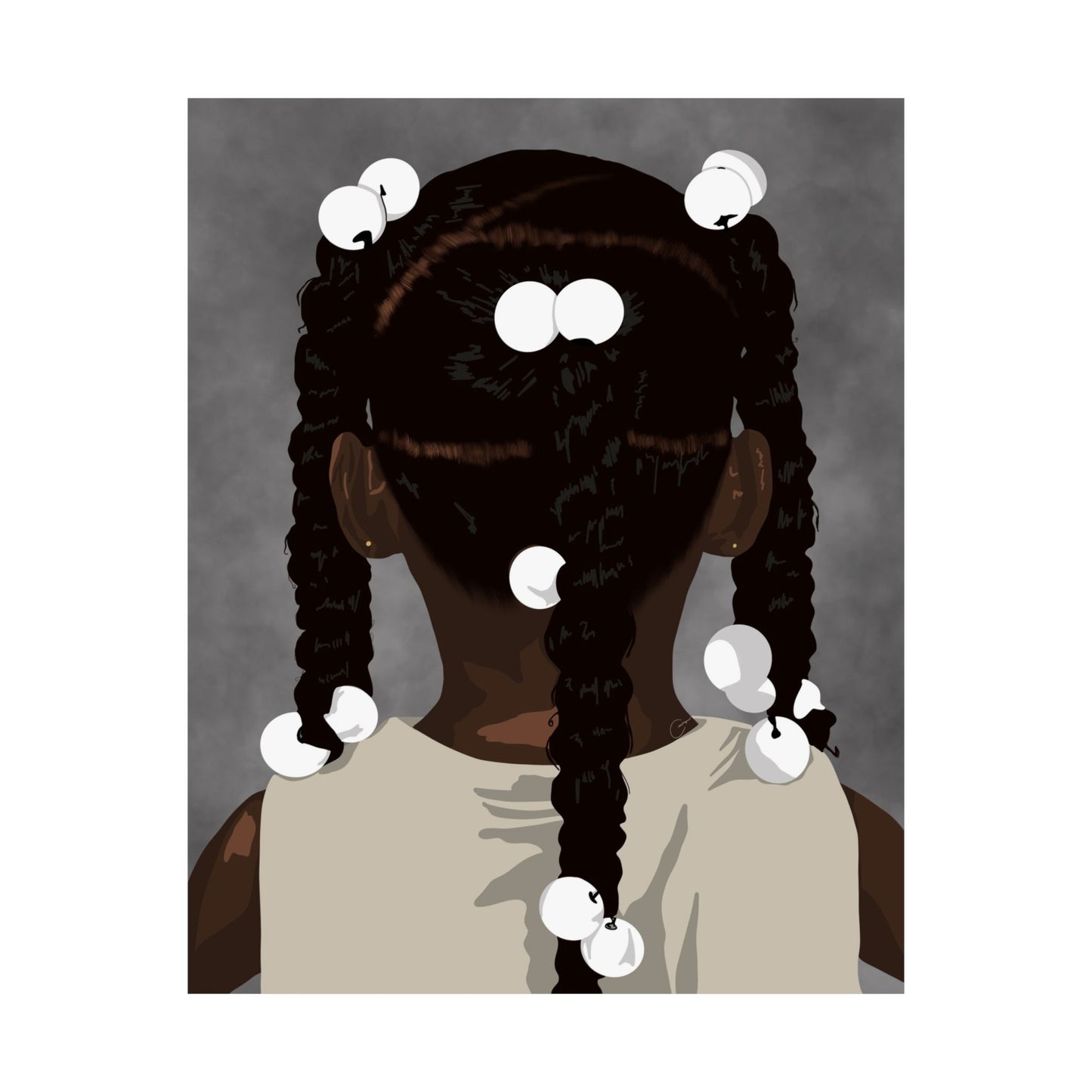 Little Girl Print