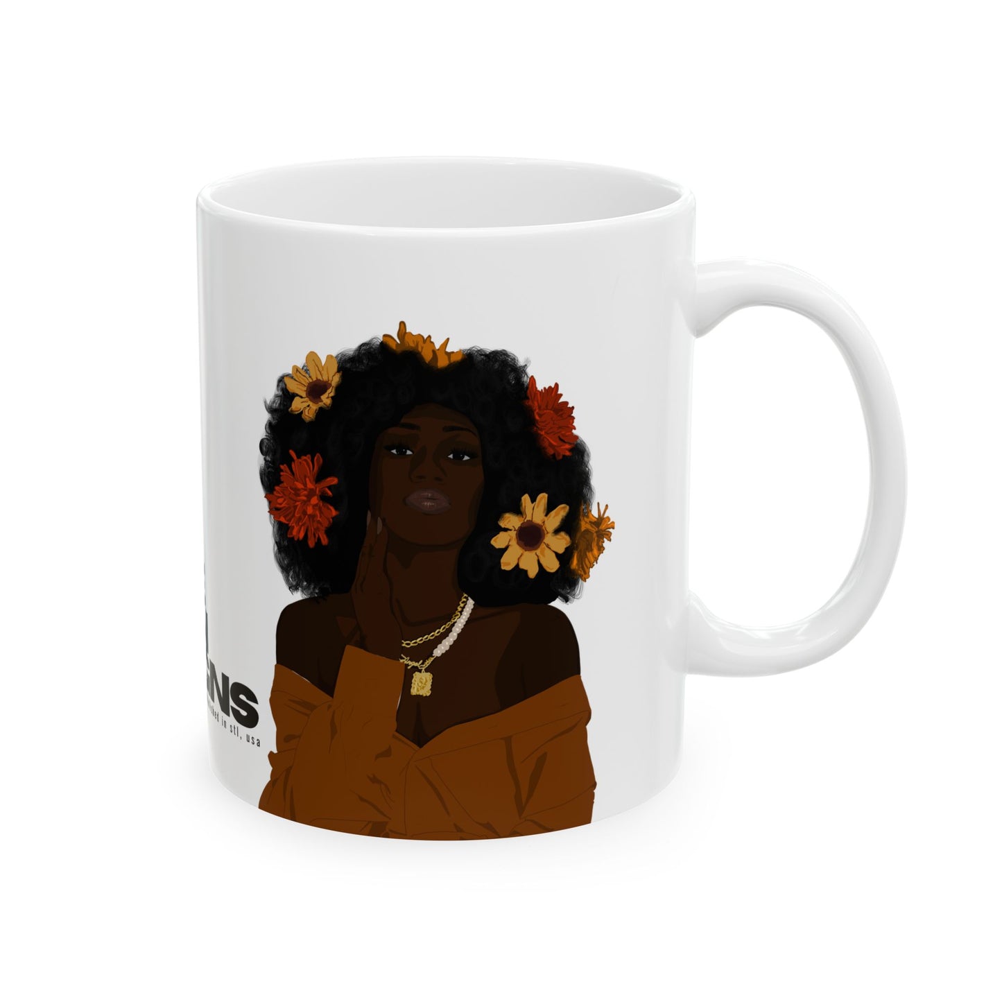 Flower Child1 Mug, (11oz, 15oz)