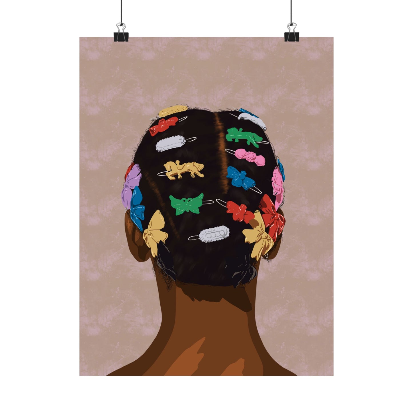 Barrettes Print