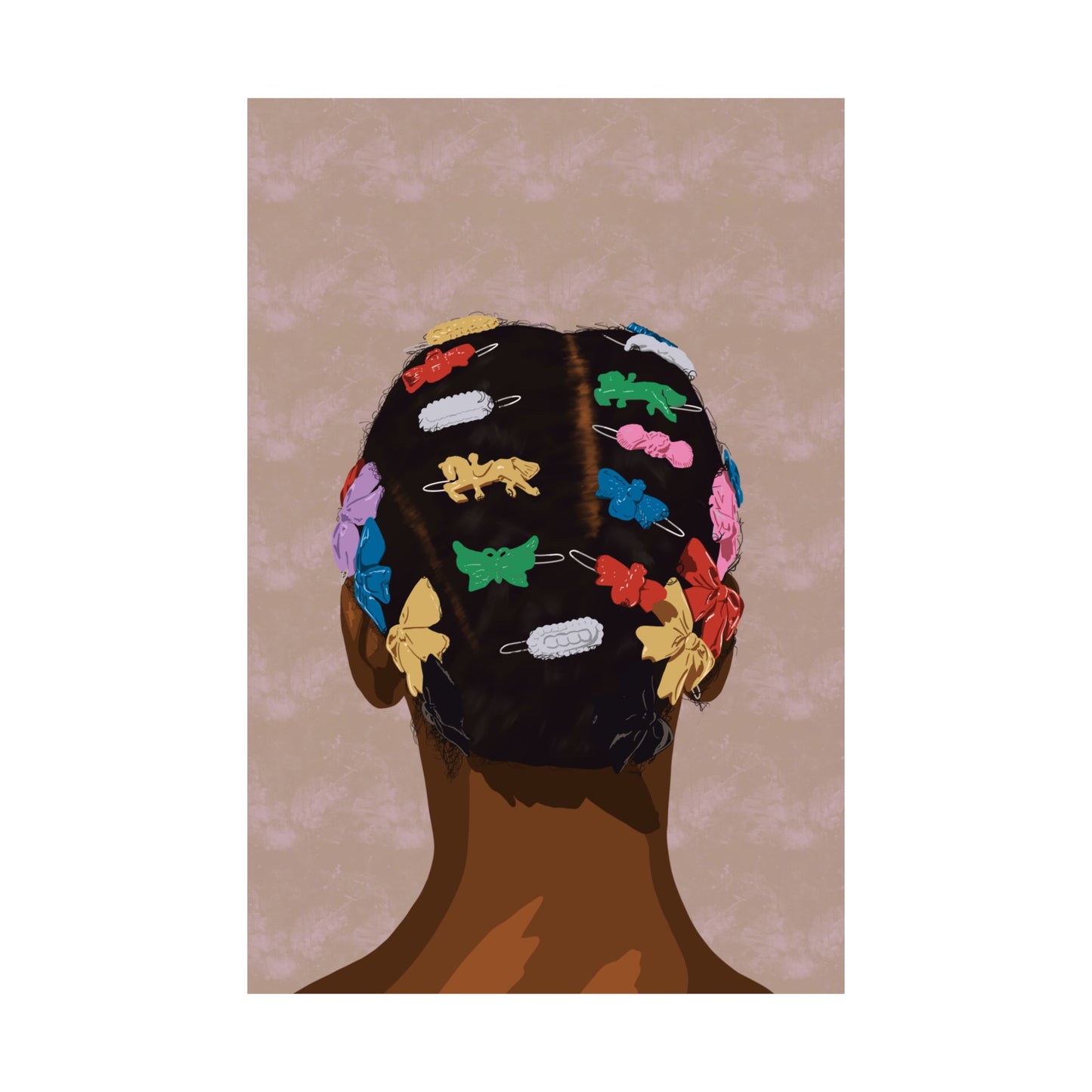 Barrettes Print