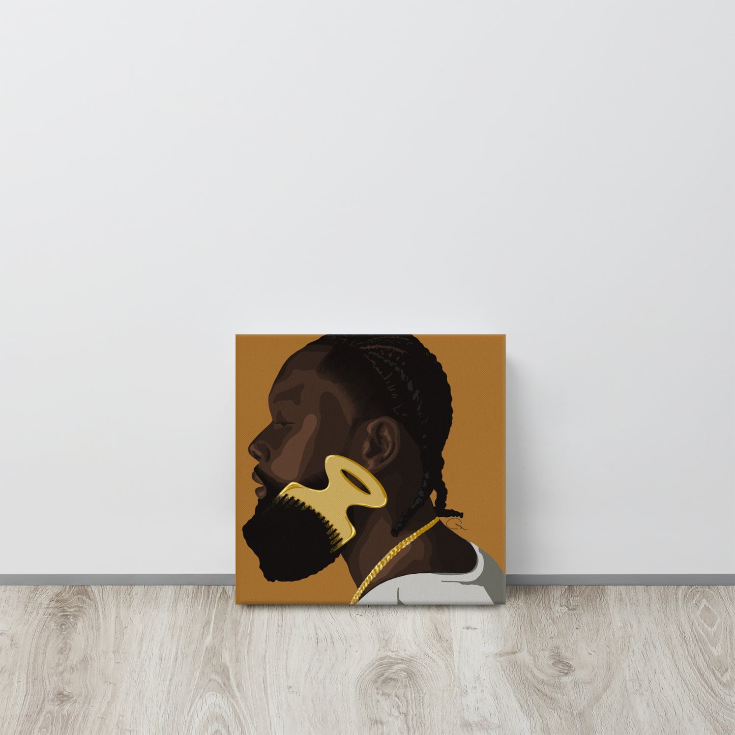 Beard Pick Canvas