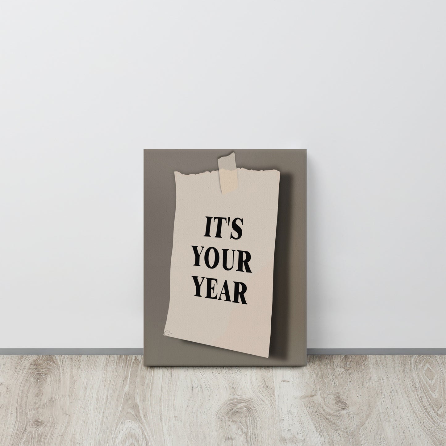 It's Your Year Canvas