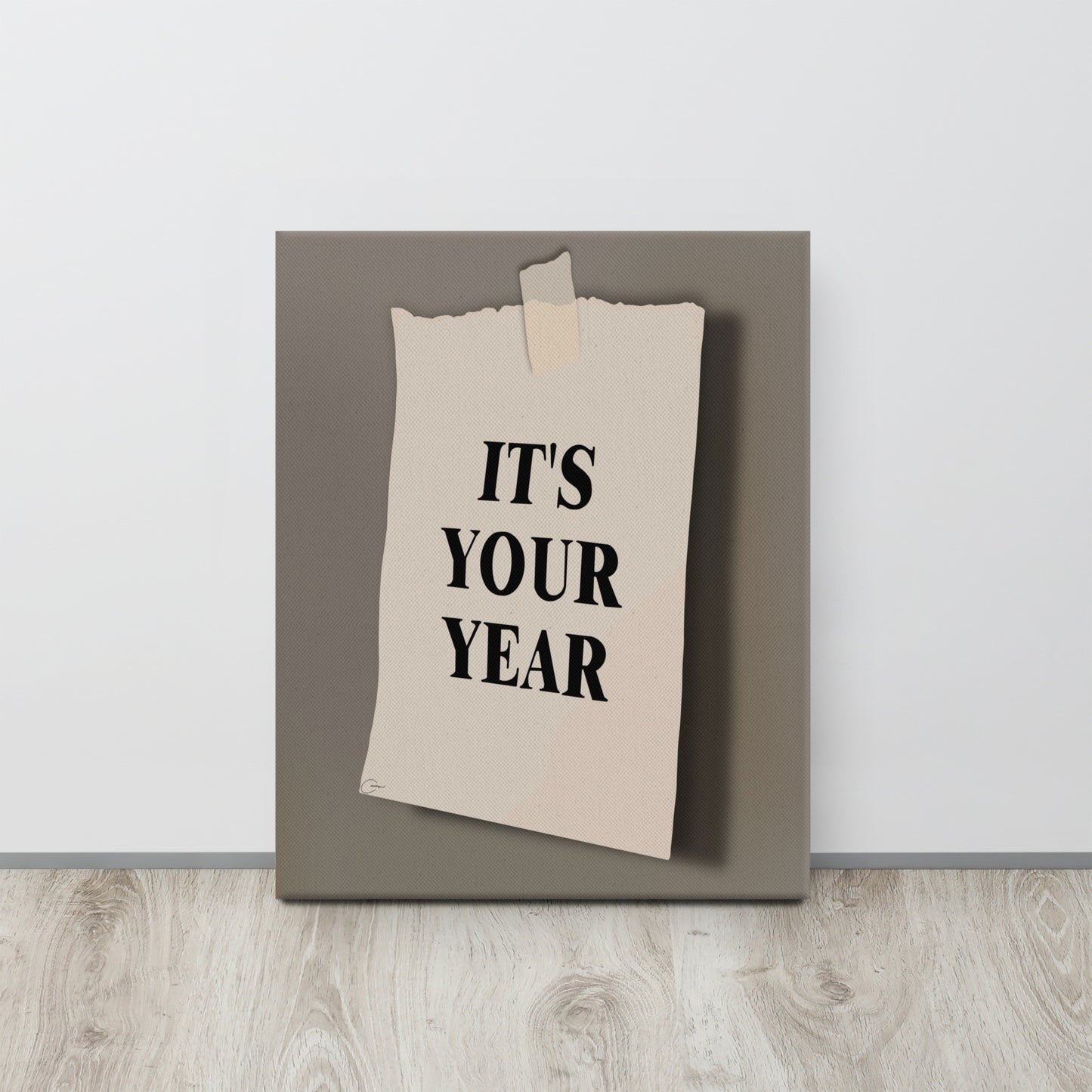 It's Your Year Canvas