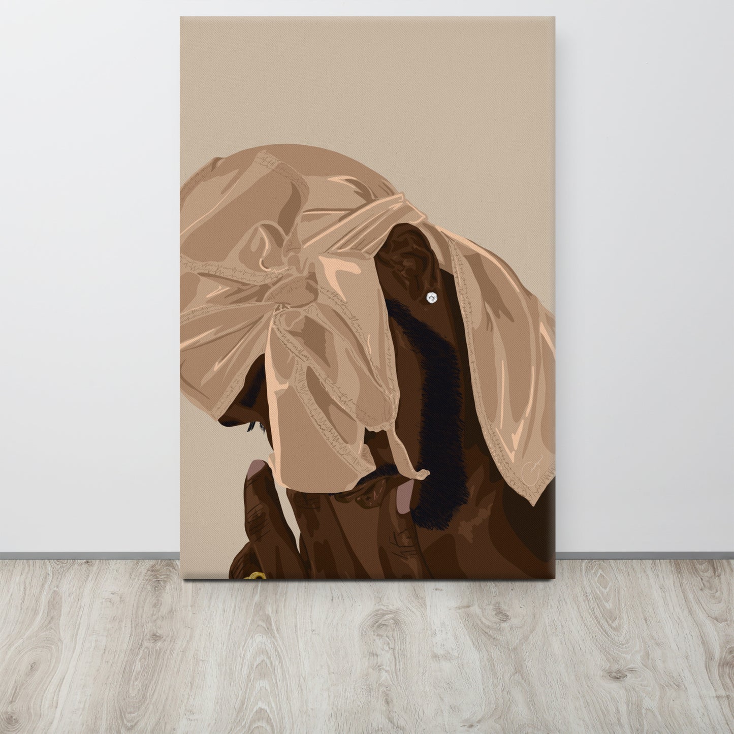 Durag (Cream) Canvas